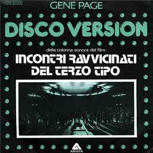 Gene Page - Incontri Ravvicinati Del Terzo Tipo (Disco Version) flac