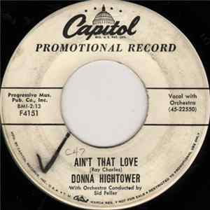 Donna Hightower - Ain't That Love / Forgive Them flac