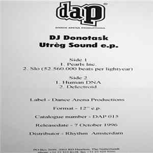 DJ Donotask - Utrèg Sound E.P. flac