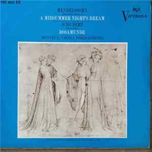 Felix Mendelssohn-Bartholdy, Franz Schubert, Wiener Philharmoniker, Pierre Monteux - Ein Sommernachtstraum - Rosamunde flac