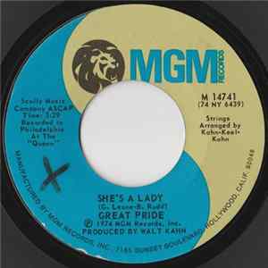 Great Pride - She's A Lady / Get Down And Party flac