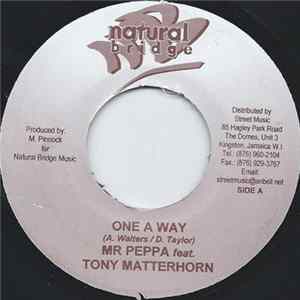 Mr. Peppa Feat. Tony Matterhorn - One A Way flac
