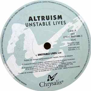 Altruism - Unstable Lives flac