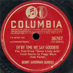 The Benny Goodman Quintet - Ev'ry Time We Say Goodbye / Only Another Boy And Girl flac