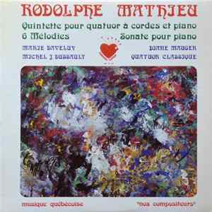 Various - Rodolphe Mathieu - Musique Québécoises "Nos Compositeurs" flac