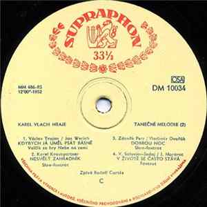 Karel Vlach - Karel Vlach Hraje Taneční Melodie (2) flac