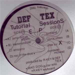 Def Tex - Tutorial Sessions flac