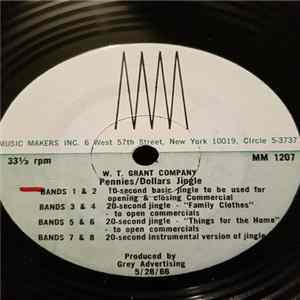 Unknown Artist - W. T. Grant Company Pennies/Dollars Jingle flac