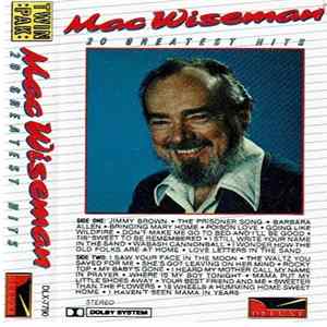 Mac Wiseman - 20 Greatest Hits flac