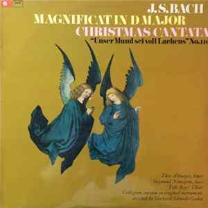 J.S. Bach, Theo Altmeyer, Siegmund Nimsgern, Tölz Boys' Choir, Collegium Aureum Directed By Gerhard Schmidt-Gaden - Magnificat In D Major / Christmas Cantata "Unser Mund Sei Voll Lachens" No.110 flac