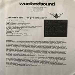 Various - Eleven Years Cocoon Recordings - Selected Remix Works Part 03 flac