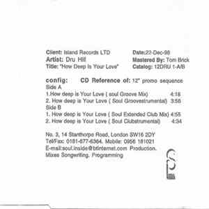 Dru Hill - How Deep Is Your Love flac