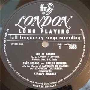 Jose Serrano, Juan José Lorente, José Ramos Martín, Jacinto Guerrero - Los De Aragon / La Alsaciana flac