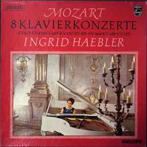 Mozart, Ingrid Haebler - 8 Klavierkonzerte flac
