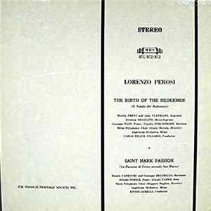 Lorenzo Perosi - The Birth Of The Redeemer / Saint Mark Passion flac