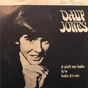Davy Jones - It Ain't Me Babe flac