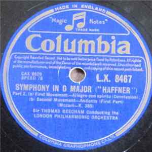 The London Philharmonic Orchestra, Sir Thomas Beecham - Symphony In D Major ("Haffner") flac