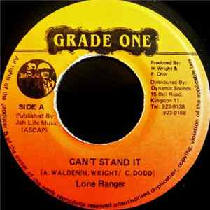 Lone Ranger - Can't Stand It flac