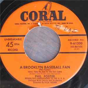 Phil Foster - A Brooklyn Baseball Fan / The Kids On The Corner flac