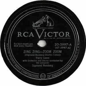 Perry Como - Zing Zing - Zoom Zoom / If flac