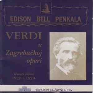 Giuseppe Verdi - U Zagrebačkoj Operi 1927 I 1928 flac