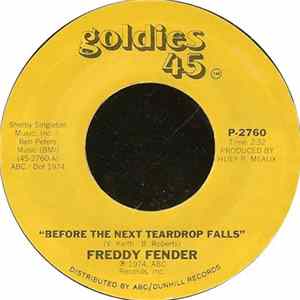 Freddy Fender - Before The Next Teardrop Falls / Waiting For Your Love flac