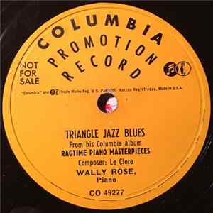 Wally Rose - Triangle Jazz Blues flac