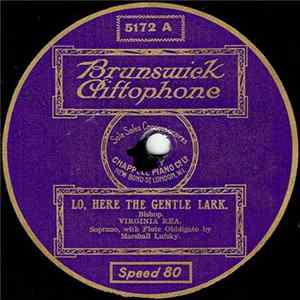 Virginia Rea - Lo, Here The Gentle Lark / Lass With The Delicate Air flac