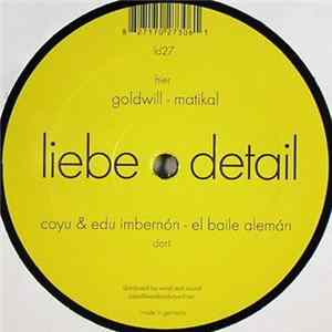 Coyu & Edu Imbernón / Goldwill - El Baile Alemán / Matikal flac