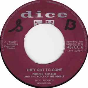 Prince Buster And The Voice Of The People - They Got To Come / These Are The Times flac