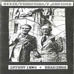Gysin / Burroughs / P.Orridge - Interviews + Readings flac