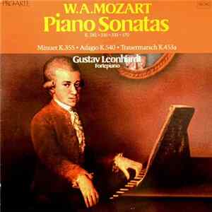 W.A. Mozart, Gustav Leonhardt - Piano Sonates K.282, K.540, K.333, K.570, Minuet K.355, Adagio K.540, Trauermarsch K.453a flac