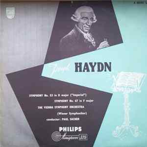 Joseph Haydn - Paul Sacher, The Vienna Symphony Orchestra - Symphony No. 53 In D Major ("Imperial") / Symphony No. 67 In F Major flac