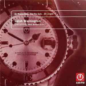 Sarah Washington - Everything (A&G / Quidam Mixes) flac