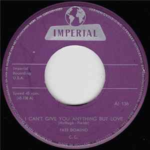 Fats Domino - I Can't Give You Anything But Love / Your Cheating Heart flac