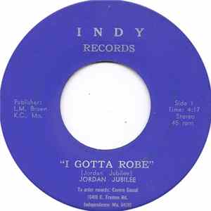 Jordan Jubilee - I Gotta Robe / Lord Hold My Hand flac