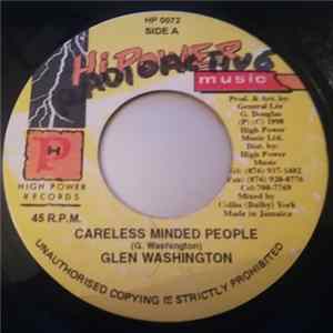 Glen Washington - Careless Minded People flac