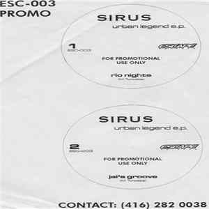 Sirus - Urban Legend E.P. flac