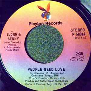 Björn & Benny With Anna & Frieda - People Need Love / Merry-Go-Round flac