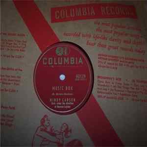 Mindy Carson - Music Box / Crazy, Madly, Wildly In Love flac