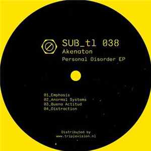 Akenaton - Personal Disorder EP flac