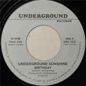 Underground Sunshine / Sue Thompson - Birthday flac