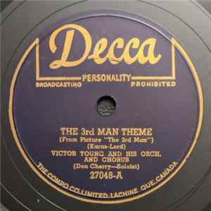 Victor Young And His Orchestra And Chorus - The 3rd Man Theme / Mona Lisa flac