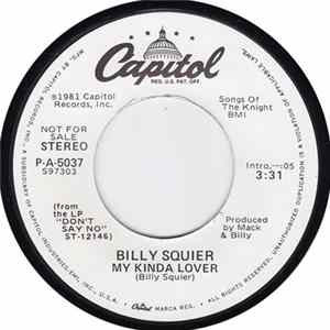 Billy Squier - My Kinda Lover flac