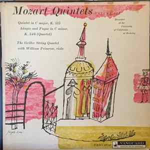 The Griller String Quartet With William Primrose - Mozart: Quintets Volume III - Quintet In C Major K. 515 And Adagio And Fugue In C Minor K. 546 (Quartet) flac