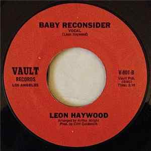 Leon Haywood / The Fatfish Orchestra - Baby Reconsider / Instrumental Version flac