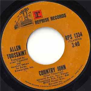 Allen Toussaint - Country John / When The Party's Over flac