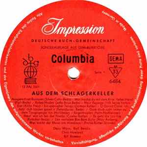 Dany Mann / Ralf Bendix / Chris Howland / Bill Ramsey - Aus Dem Schlagerkeller flac