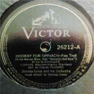 Skinnay Ennis And His Orchestra - Hooray For Spinach / Wishing flac