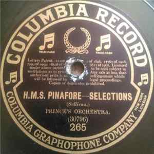 Prince's Orchestra / Columbia Light Opera Company - H.M.S. Pinafore-Selections / H.M.S. Pinafore-Vocal Gems flac